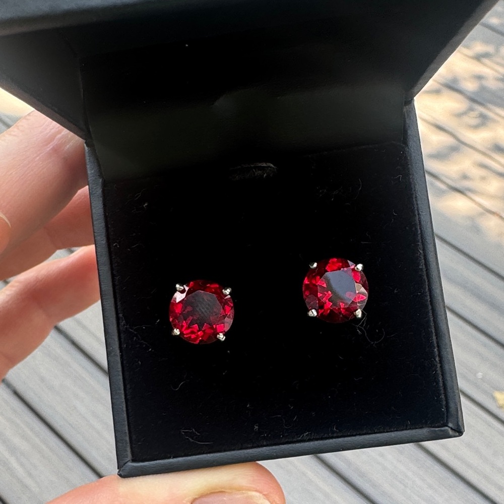 Red Ruby Earrings - image 4